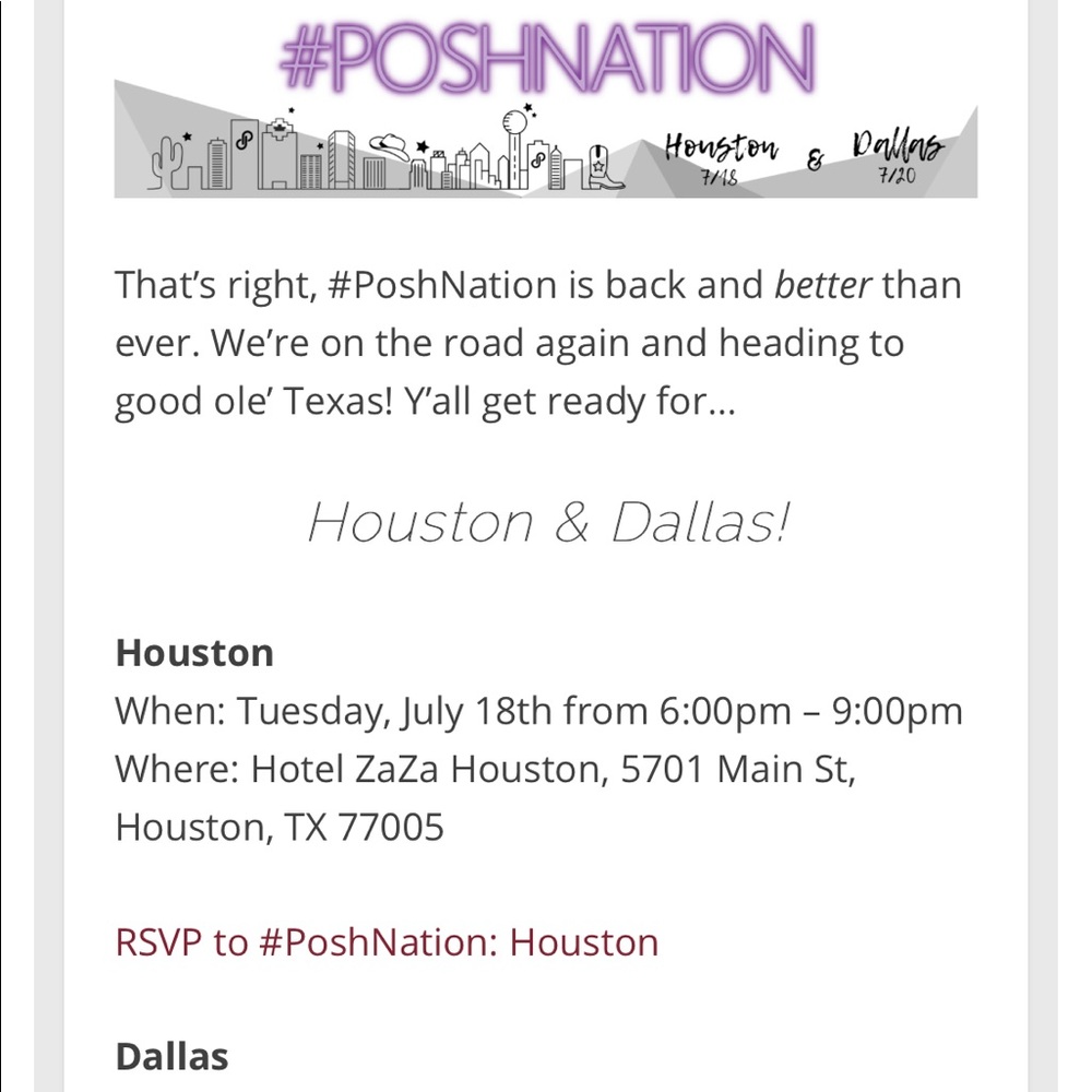 Praying for all my posh Houston friends! STAY SAFE