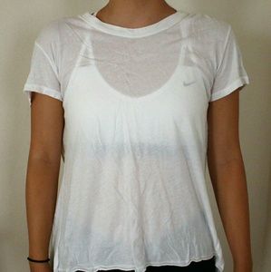 Brandy Melville 'Juvie' split-back tee
