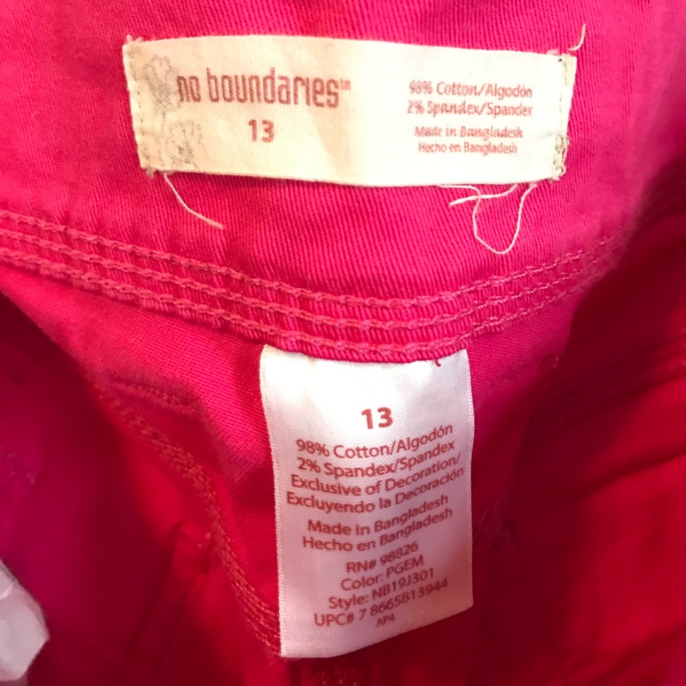 Pink capris. - Picture 2 of 4