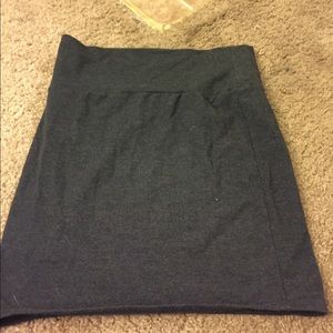 Gray Skirt