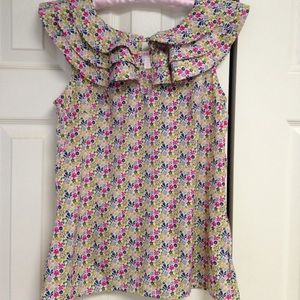 Liberty of London for Target XS Floral Ruffle Top