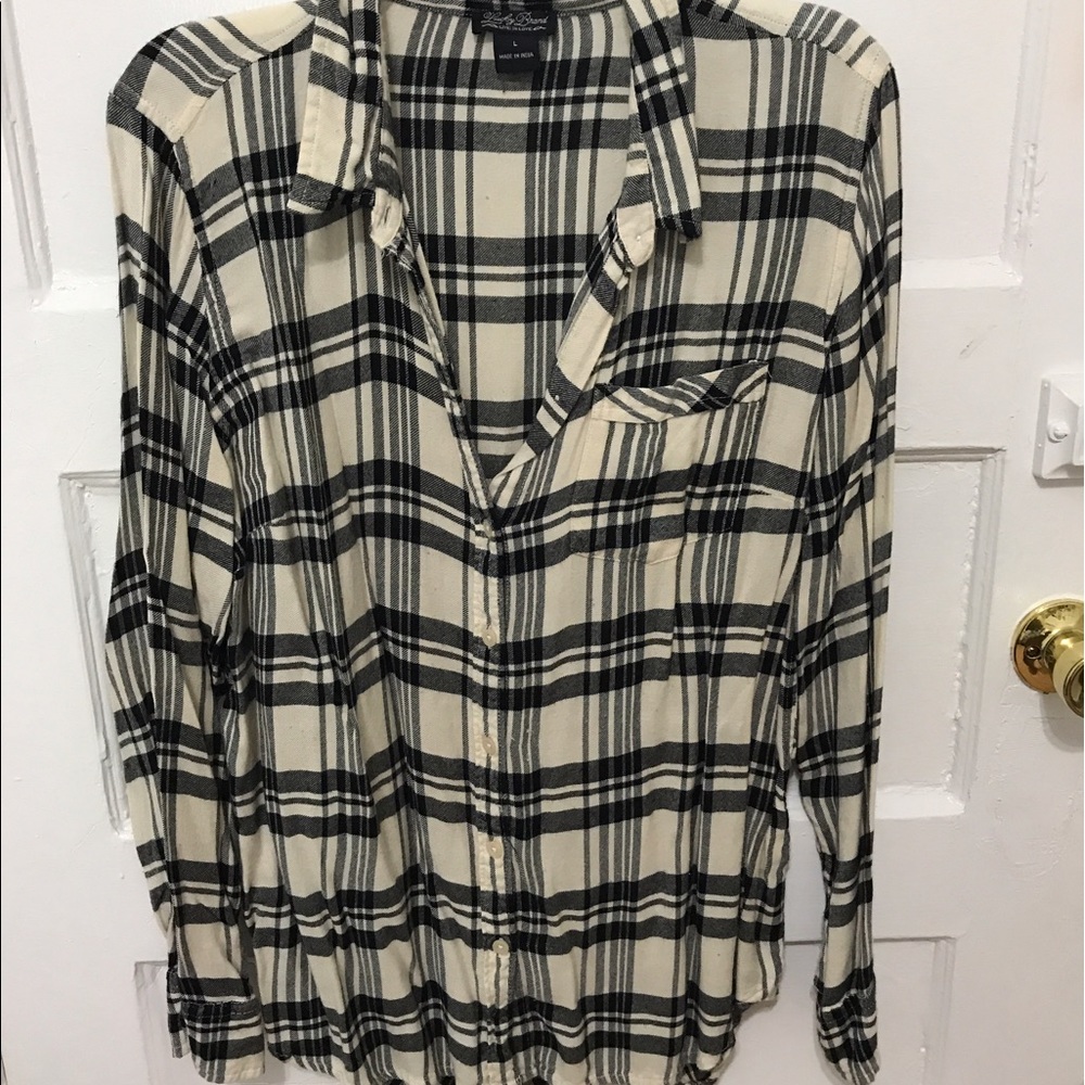 Checkers long sleeve shirt