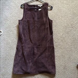 BB Dakota Brown Suede dress