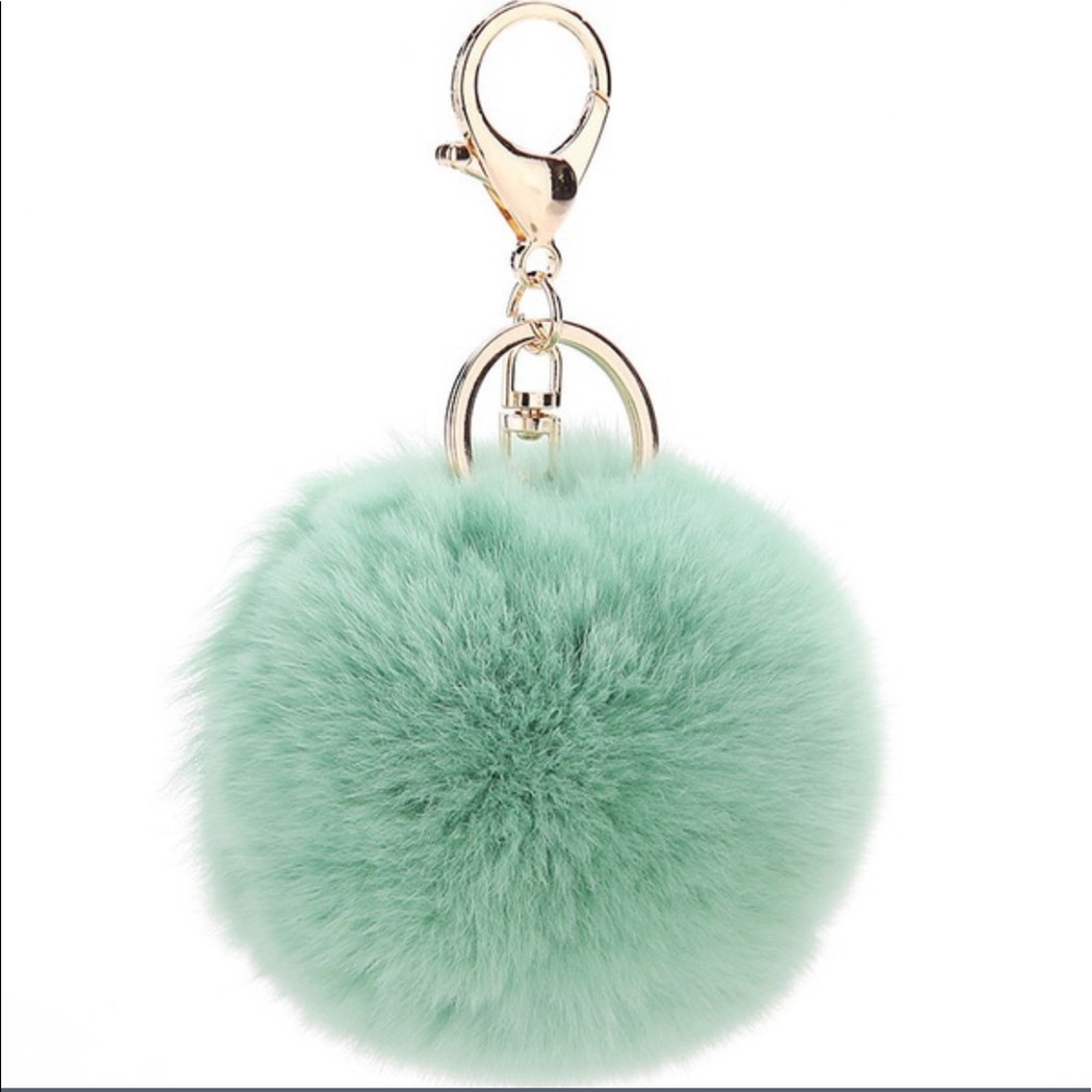 🔑 Plush Fur Keychain 🔑 FREE WITH BAG OR WALETT PUR HASE