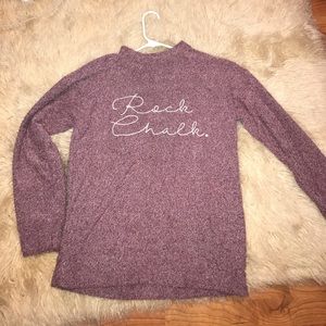 Rock Chalk woot threads sweatshirt