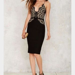 Nasty Gal Lace For Words Dress by Luxxel