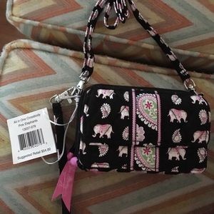 Vera Bradley NWT. All in one crossbody