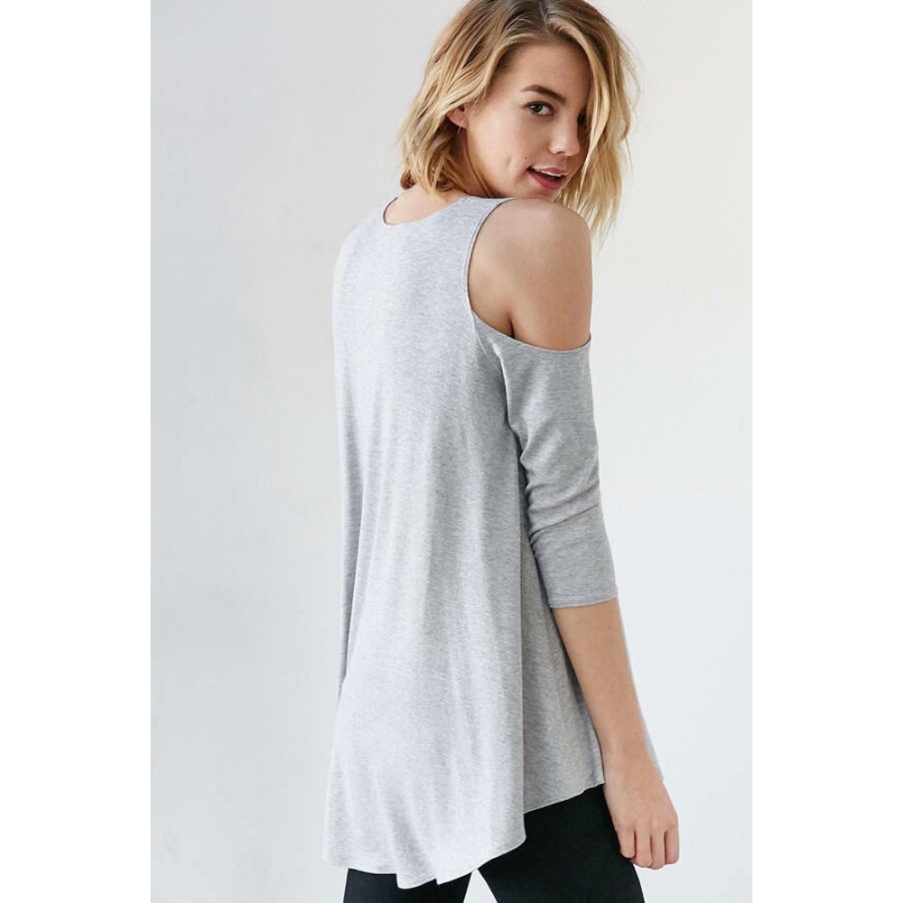Kimichi Blue Urban Outfitters Cold Shoulder Top