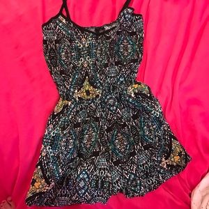 Patterned Romper