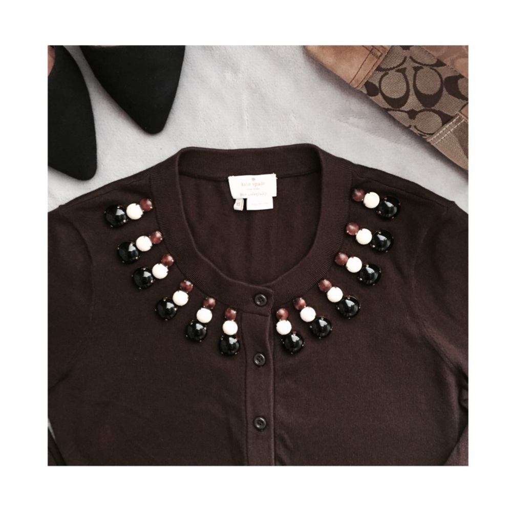 Kate Spade Rio Embellished Cardigan