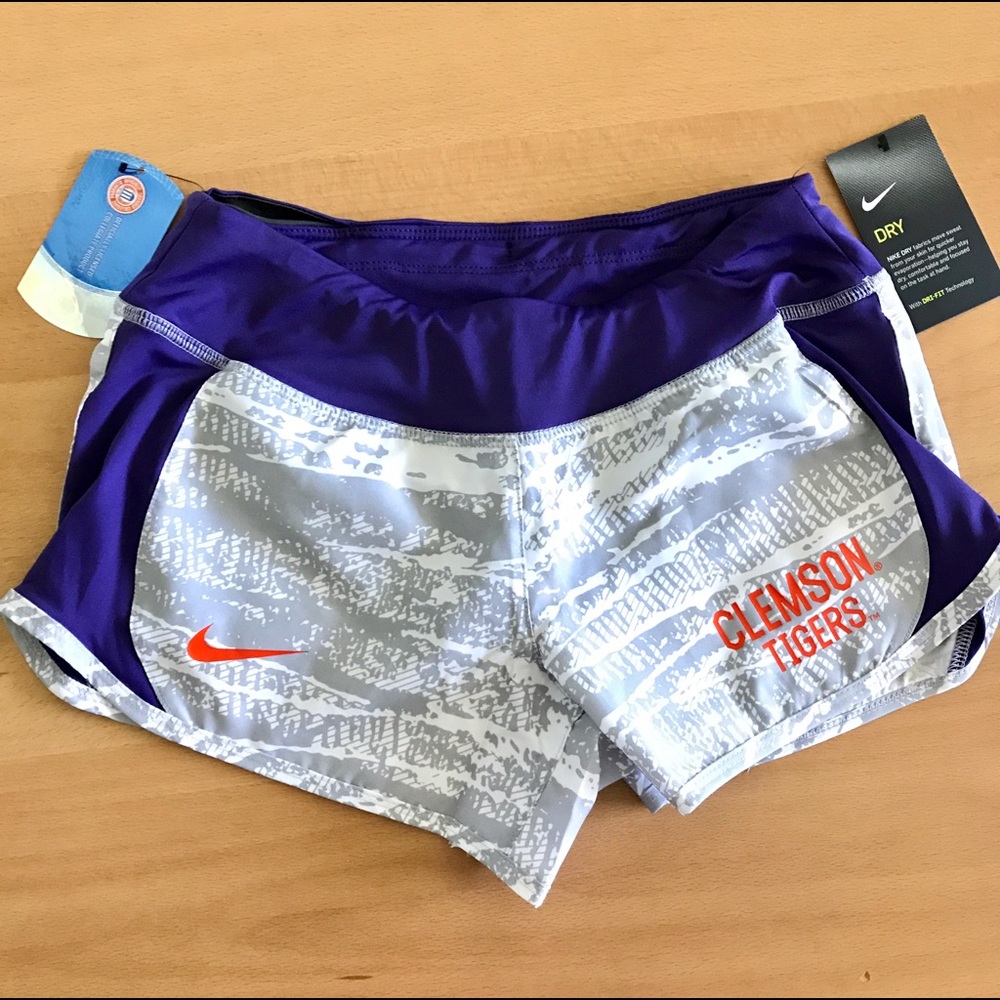 Nike Clemson Shorts, Sz XS, NWT