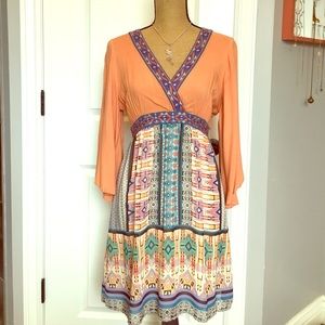 Fresh Tribal design dress