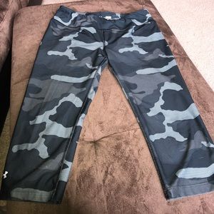Under armour workout Capri pants