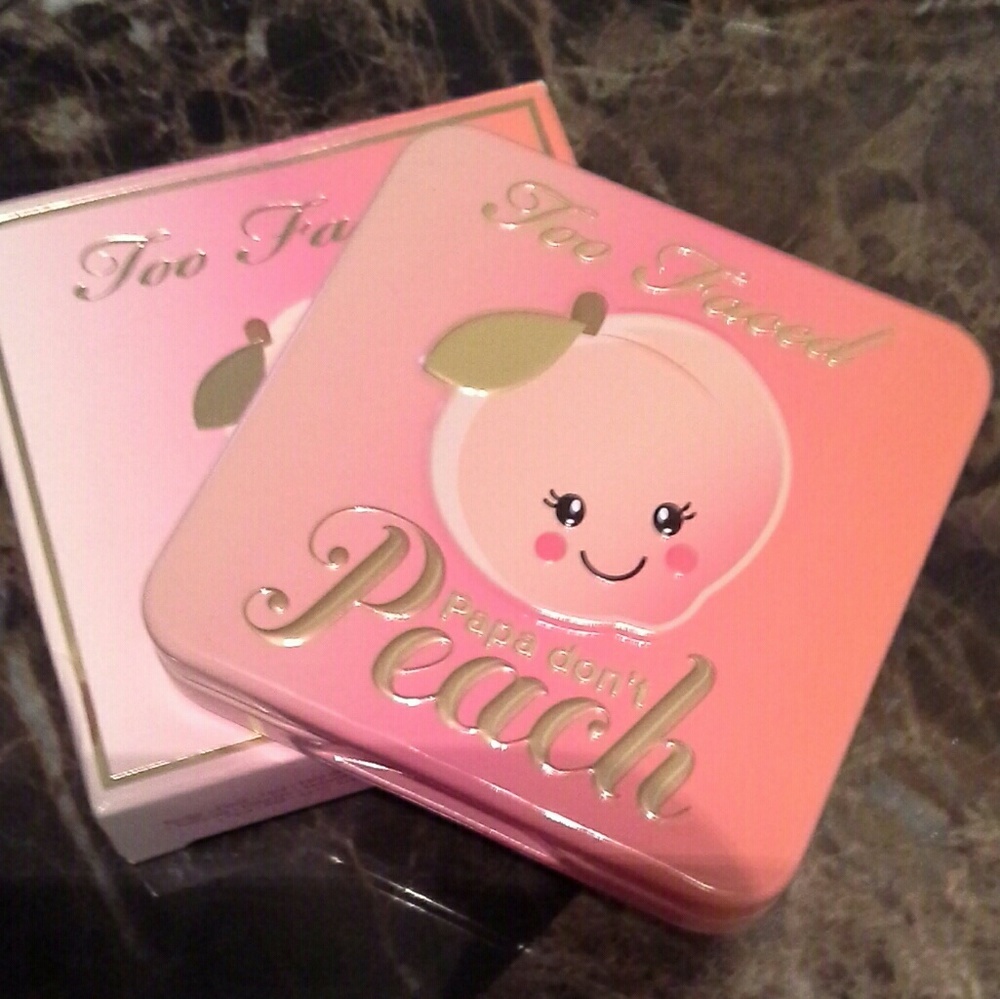 Too Faced Papa Don't Peach Blush. NIB