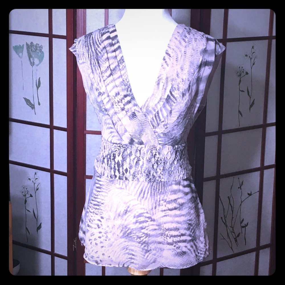 Womens V Neck Blouse