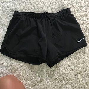 Black Nike shorts