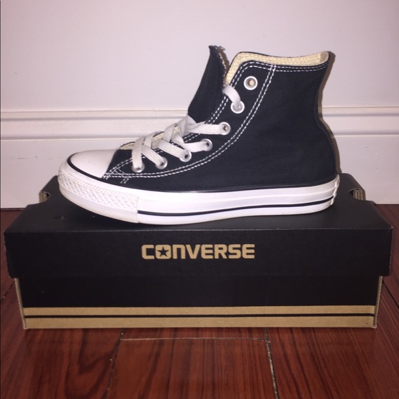 Converse Shoes | Great Condition High Top Black Size 6 | Poshmark