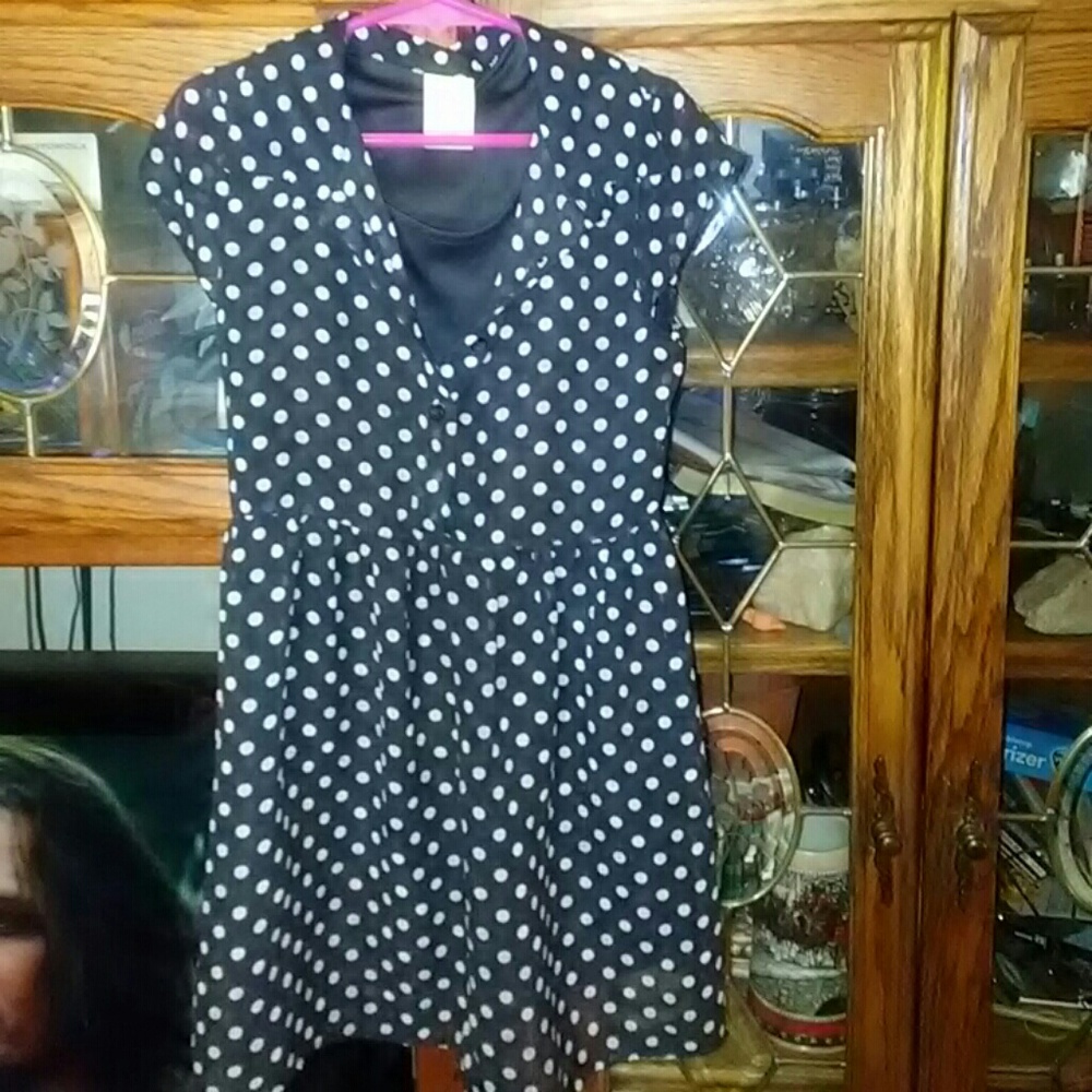 Polka Dot child's small shirt