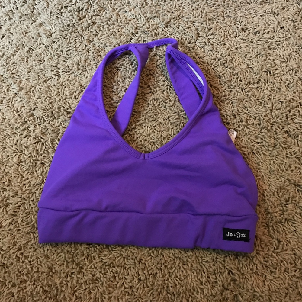 Jo and Jax tri top sports bra. Size large child