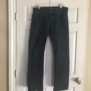 7 for all mankind dark jeans