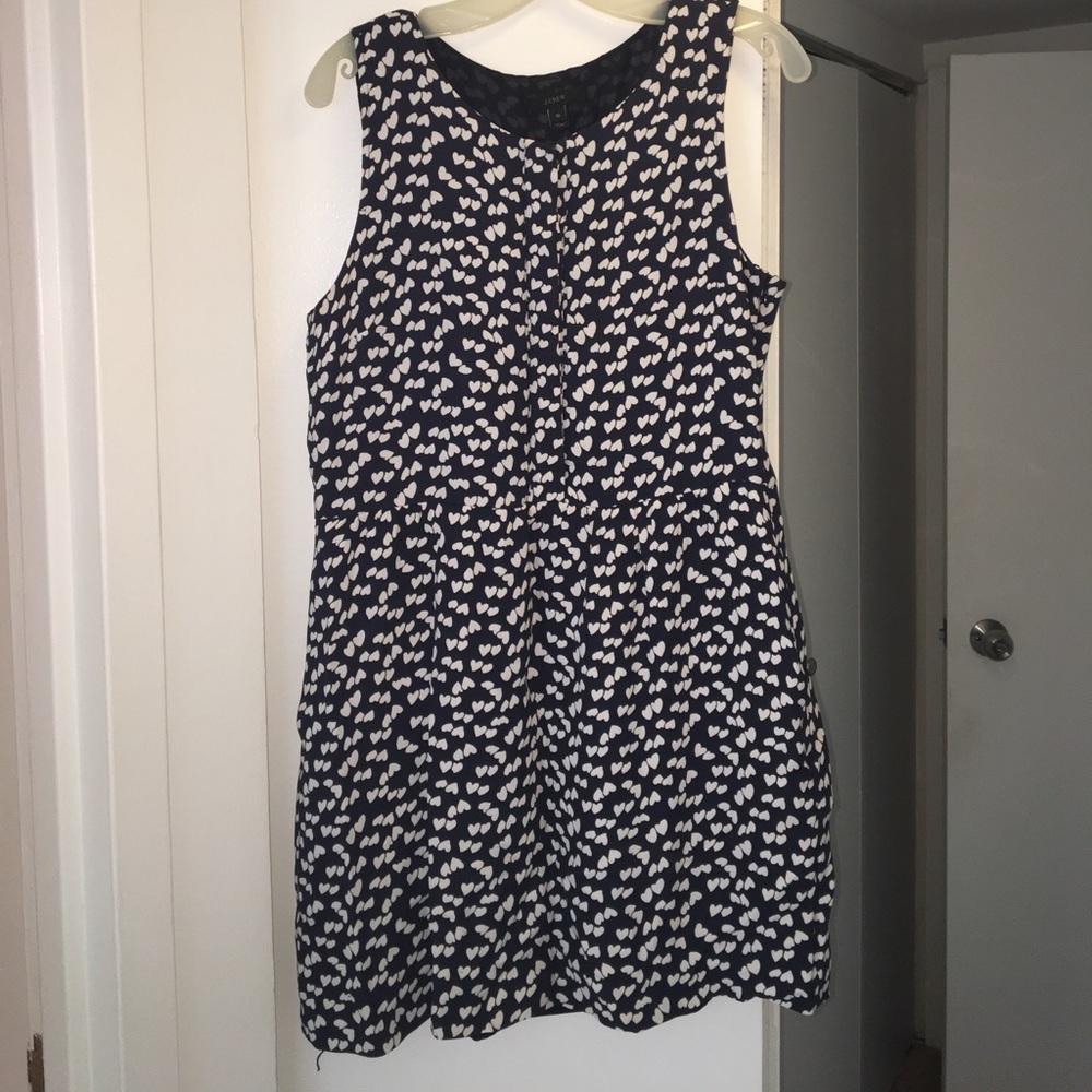 J Crew heart dress