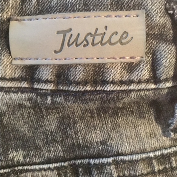 📚Justice gray and black jeans - Picture 4 of 4