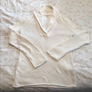 J Crew summer white sweater