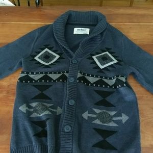 Men's Geometric Cardigan