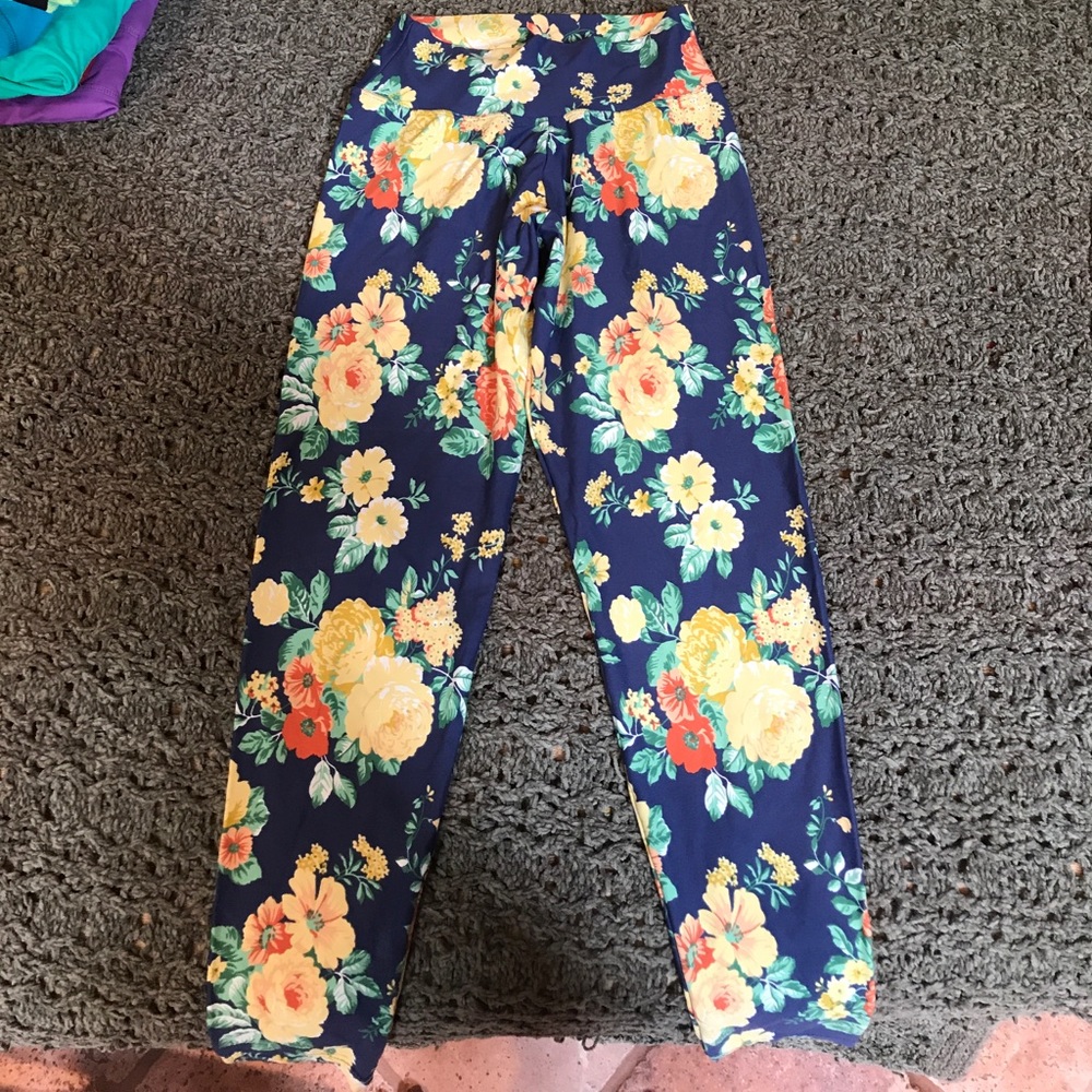 Liquido floral leggings