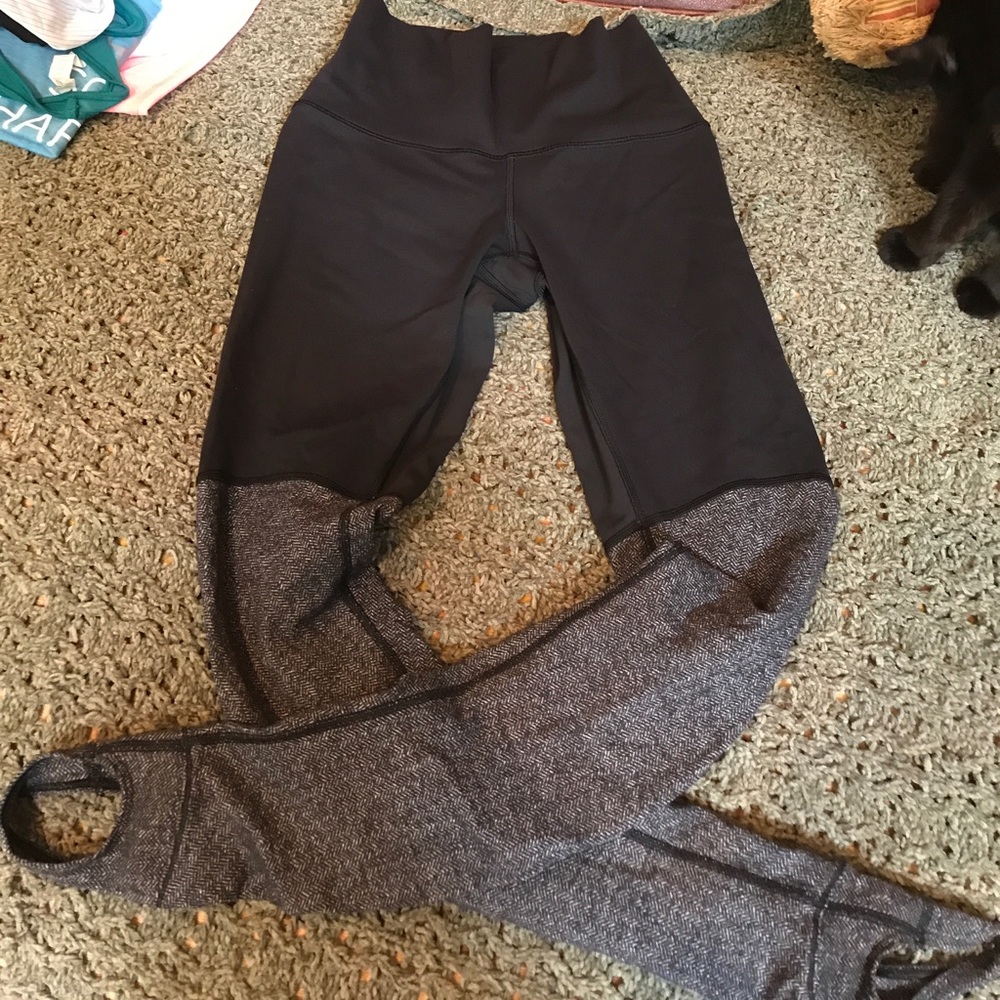 Lululemon stirrup leggings