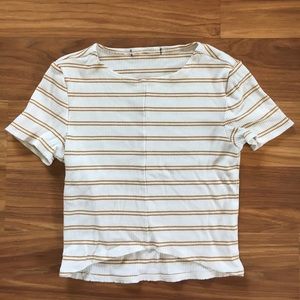 A Forever21 cropped shirt