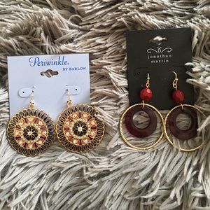 2 pair of earrings @ discounted (discounted) price