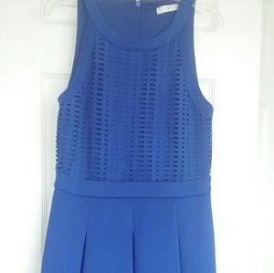Deep blue dress