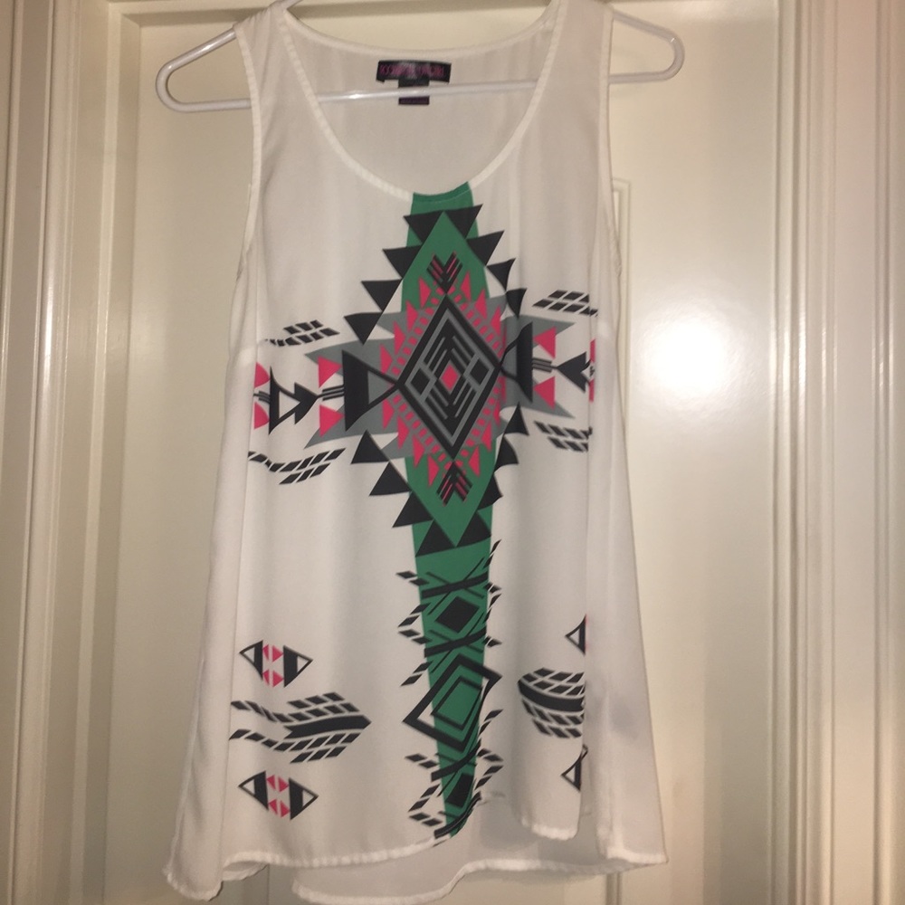 Aztec tank top