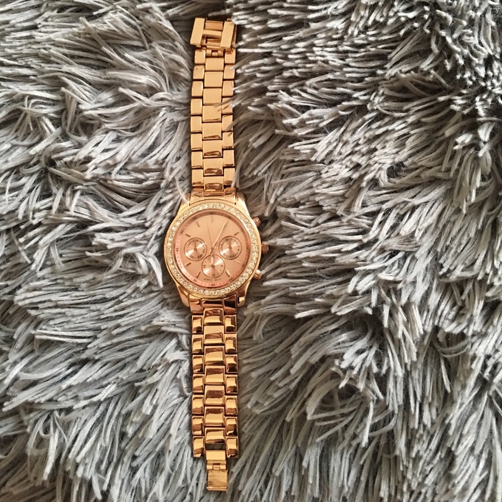 rose gold watch