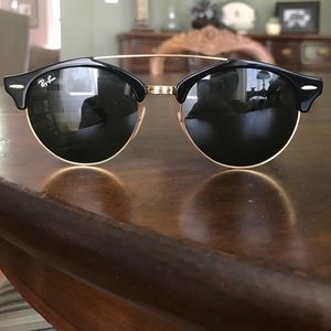 Ray Ban clubround double bridge sunglasses