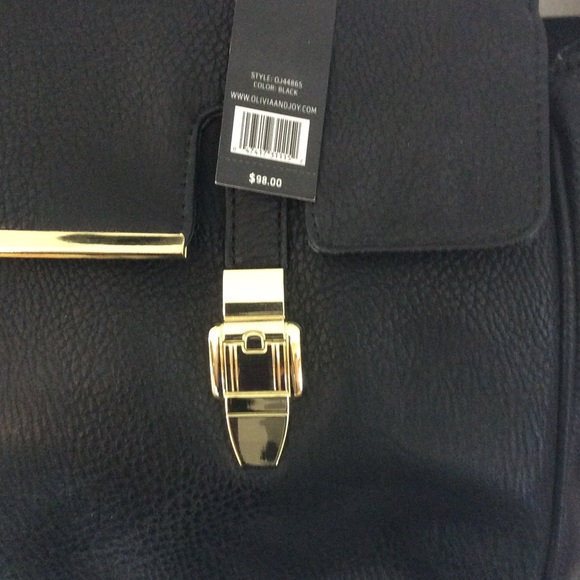 FINAL SALE PRICE 🎉HP🎉 NWT Olivia & Joy Footed Satchel Handbag - Picture 2 of 4