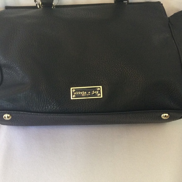 FINAL SALE PRICE 🎉HP🎉 NWT Olivia & Joy Footed Satchel Handbag - Picture 3 of 4