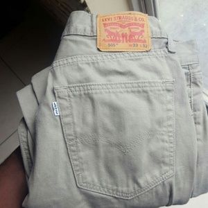 Khaki Levis Jeans