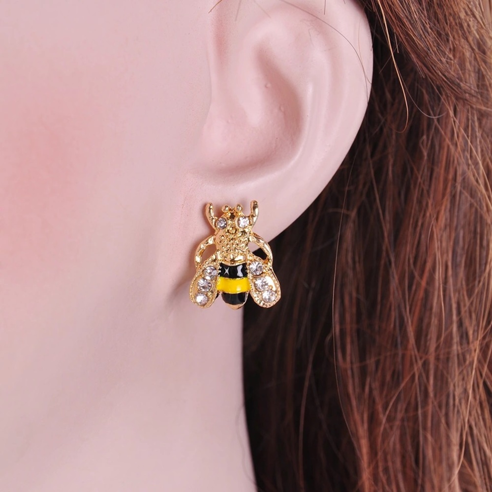 Bee earrings