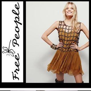 Free People custard dress