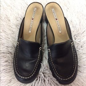 •TOMMY HILFIGER• loafer mules •TOMMY HILFIGER• loafer mules