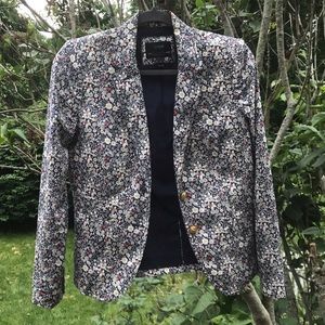 Famous liberty print J.Crew blazer