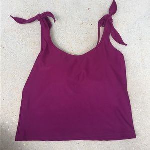 Kortni Jeane Tank Top Tie top // bikini top