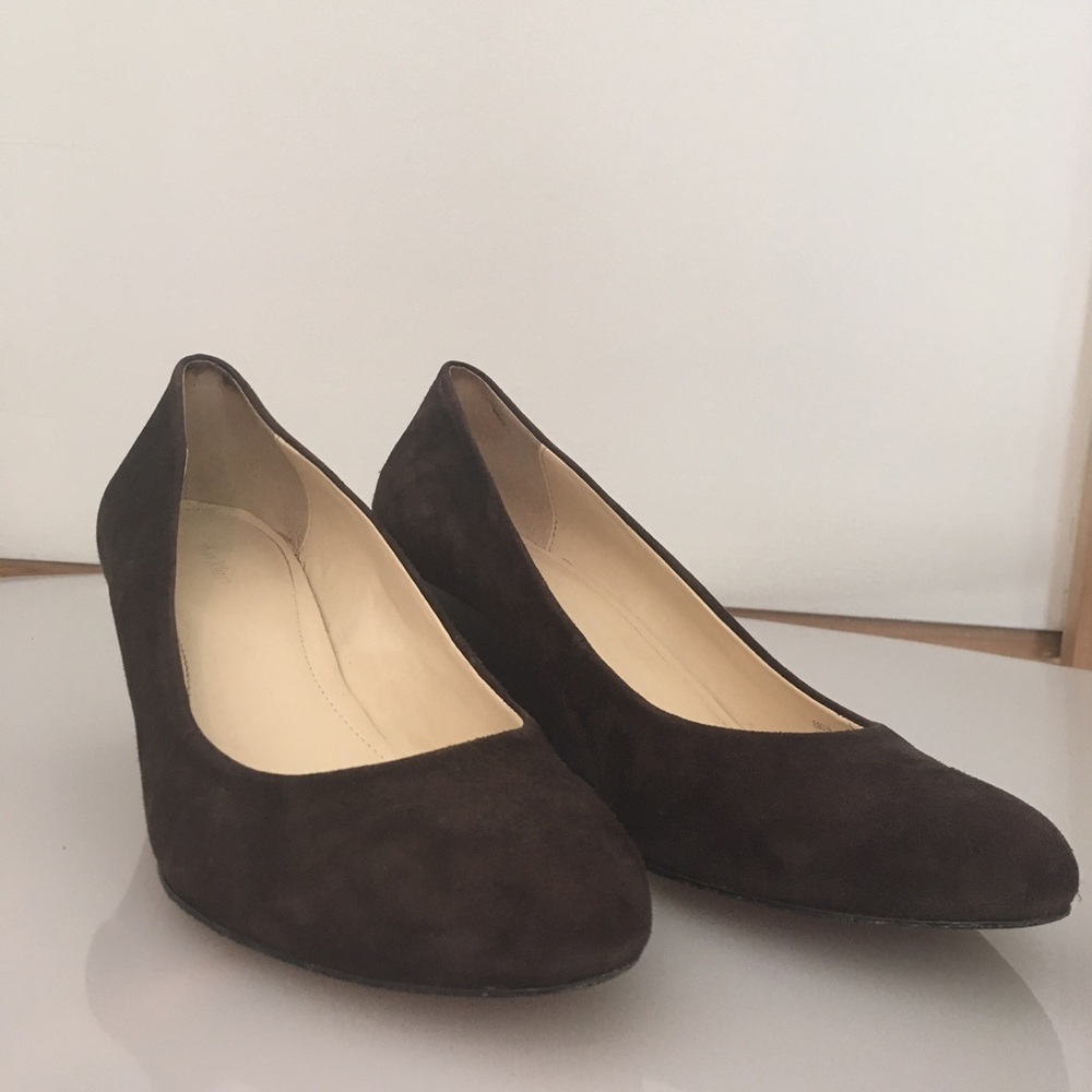 Calvin Klein Wedge Heels Brown