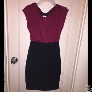 Red and Black Formal Dress