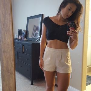 Brandy Melville black crop top
