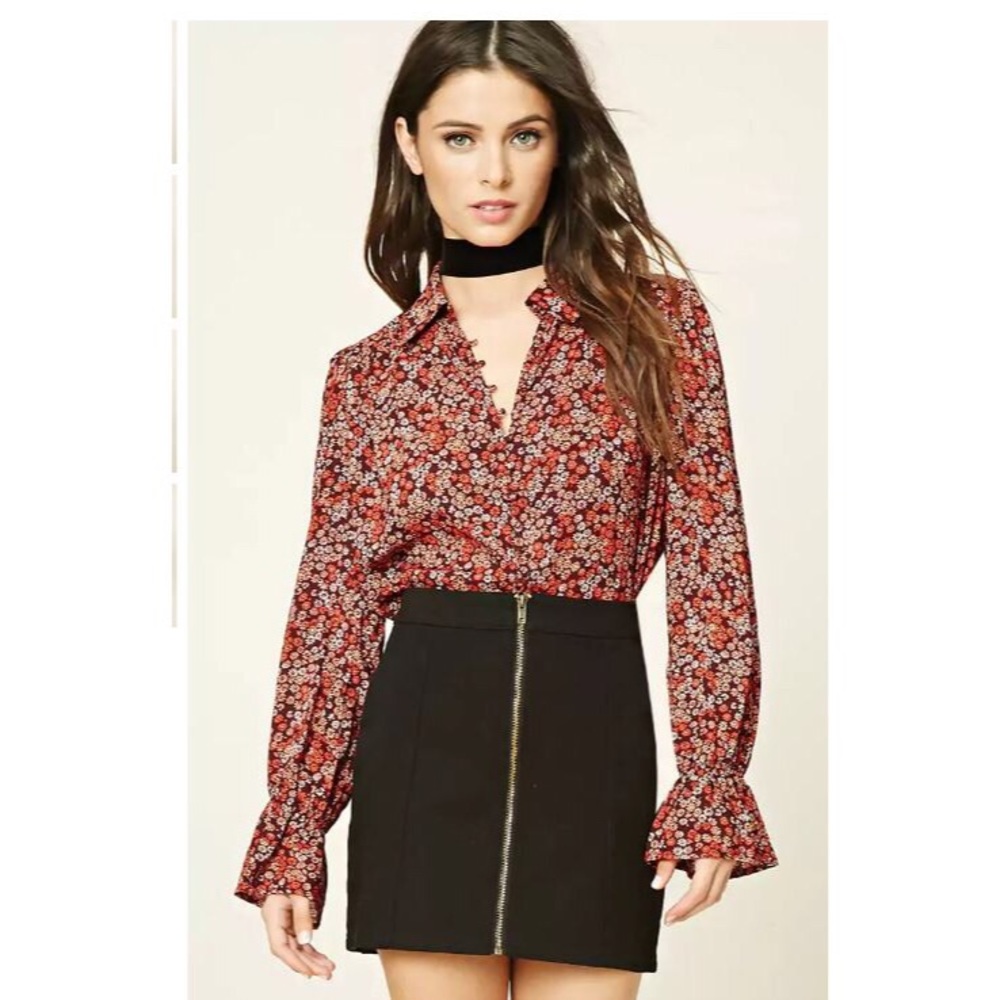 Floral blouse