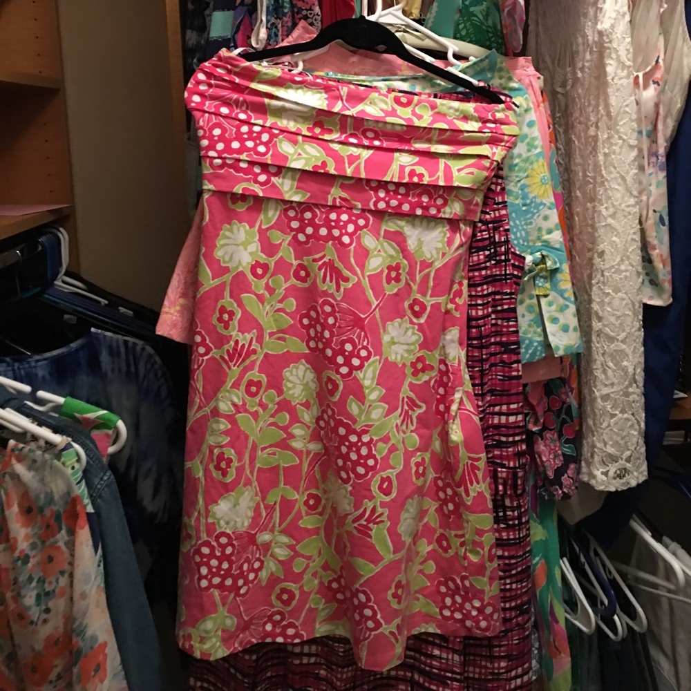 Strapless lilly dress