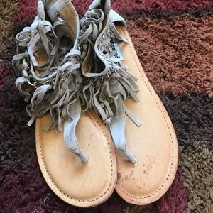 Tassel sandals